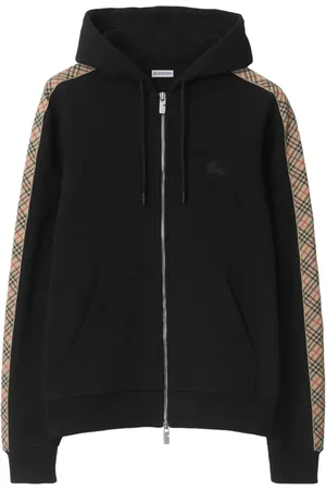 Burberry Hættetrøje med ternet detalje