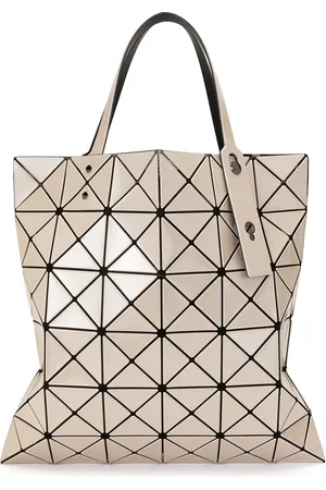 Issey Miyake Lucent tote med geometrisk mønster
