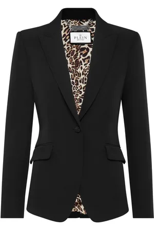 Philipp Plein Enkeltradet blazer med spidsrevers