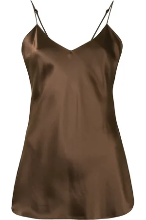 NILI LOTAN Slip-top i silke