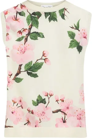 Oscar de la Renta Tanktop med tryk