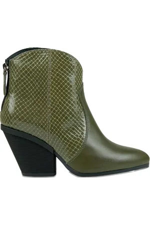 Hogan Leather ankle boots