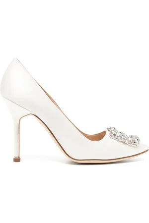 Manolo Blahnik Hangisi pumps i satin