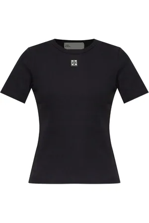 Tory Burch T-shirt med logomærke