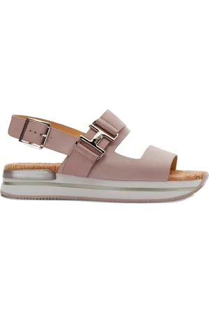 Hogan Leather sandals