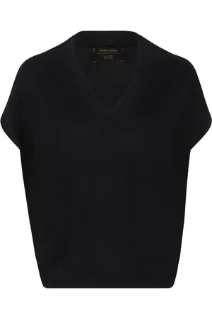 Gran Sasso T-shirt med V-hals