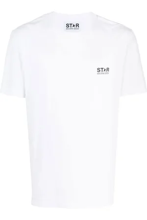 Golden Goose T-shirt i bomuld med logotryk
