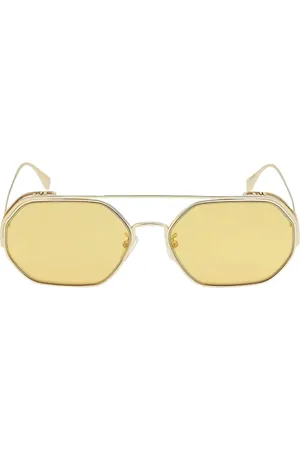 Fendi Solbriller med geometrisk stel