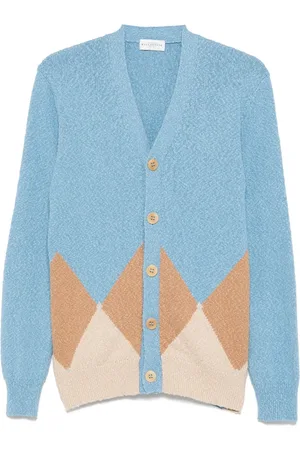BALLANTYNE Cardigan med argyle-mønster