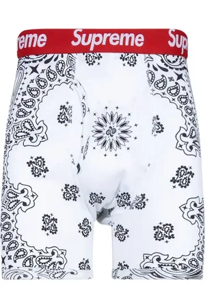 Supreme X Hanes boksershorts med bandana-tryk
