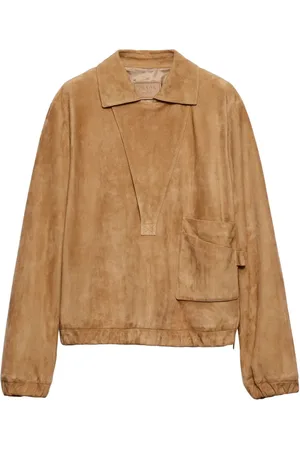 Prada Suede blouson jacket