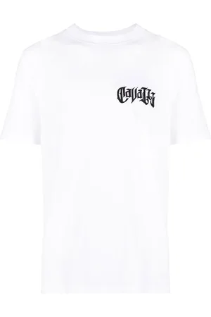 Roberto Cavalli Udsmykket T-shirt med grafisk tryk