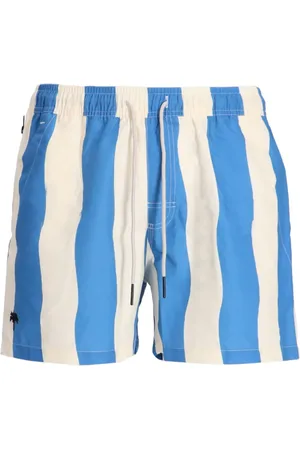 Oas Waver badeshorts med elastik i taljen
