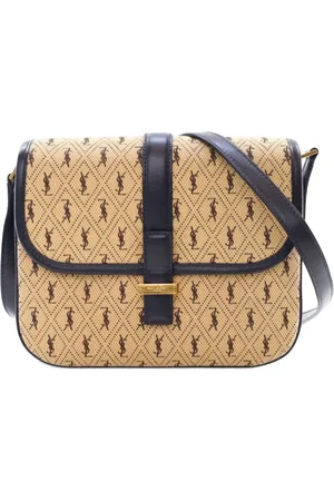 Saint Laurent Lille Le Monogramme crossbody-taske i lærred fra 2021