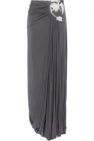CHRISTOPHER ESBER Sculptured Loop Drape maxi skirt