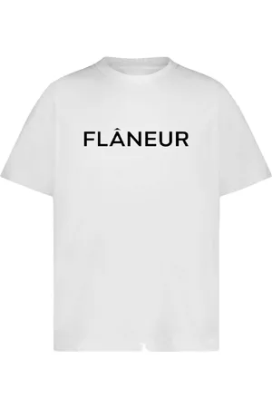 FLÂNEUR T-shirt med logotryk