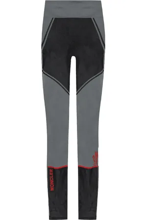 Moncler Leggings i strækbart læder