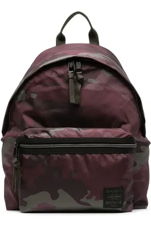 Maison Kitsuné X Eastpak polstret rygsæk med kamuflagetryk