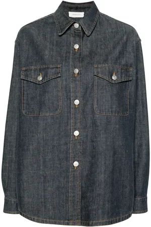 Fabiana Filippi Langærmet denimskjorte