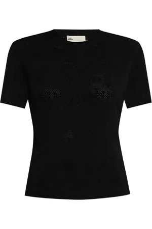 Tory Burch Top i perforeret strik