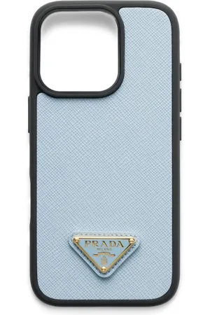 Prada IPhone 16 Pro cover i saffiano-læder