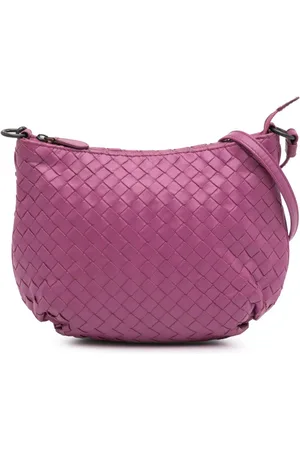 Bottega Veneta Intrecciato crossbody-taske nappa-læder fra 2012-2024