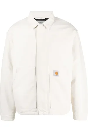 Carhartt Skjortejakke i økologisk bomuld med logomærke