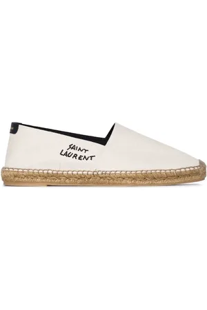 Saint Laurent Espadriller med broderet logo