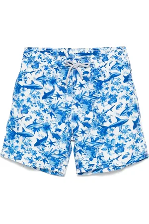 MC2 SAINT BARTH Badeshorts med grafisk tryk
