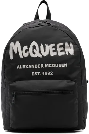 Alexander McQueen Graffiti Metropolitan rygsæk med tryk