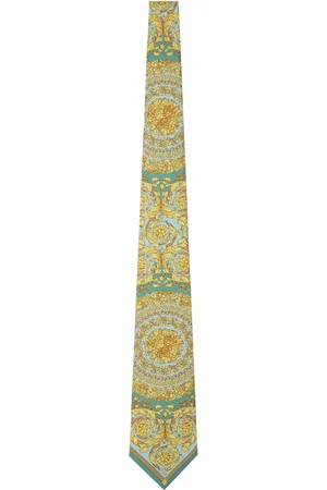 VERSACE Silkeslips med Barocco-mønster