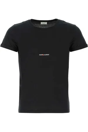 Saint Laurent T-shirt med logotryk