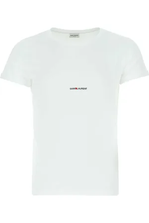 Saint Laurent T-shirt med logotryk