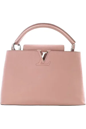 LOUIS VUITTON Taurillon Capucines PM satchel-taske fra 2016