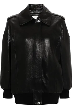 Alexander McQueen Bomberjakke i læder