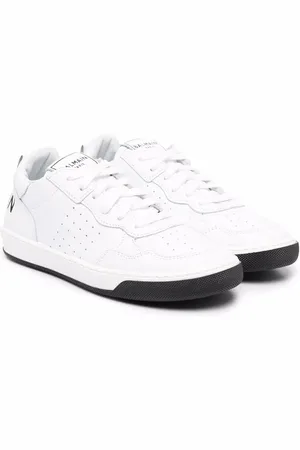 Balmain Lædersneakers med snøre