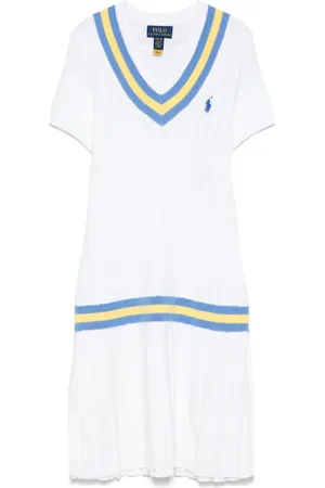 Ralph Lauren Trøjekjole med cricket-stribe