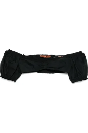 ERMANNO SCERVINO Top med off-shoulder-snit