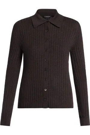 Tom Ford Strikket top med polokrave