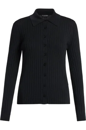 Tom Ford Strikket top med polokrave