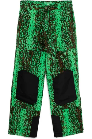 Stain Shade Leopardmönstrade byxor