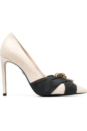 Roberto Cavalli Bånd-udsmykkede pumps med spids tå