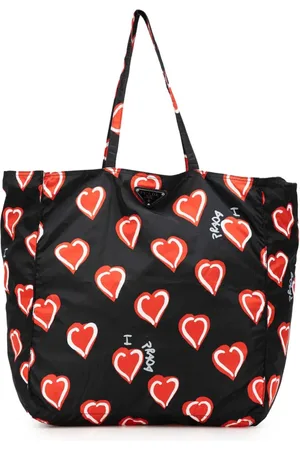 Prada Tessuto Stampato I Heart Prada tote fra 2013-2024
