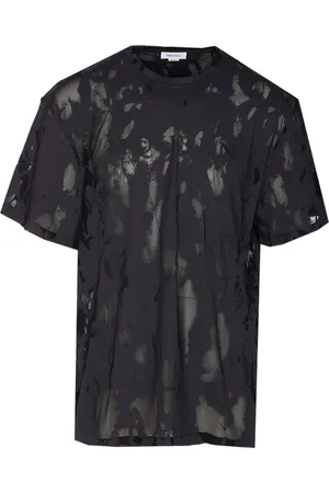 Alexander McQueen T-shirt med jacquard-logo