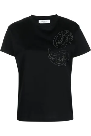 Fabiana Filippi T-shirt med perleudsmykning