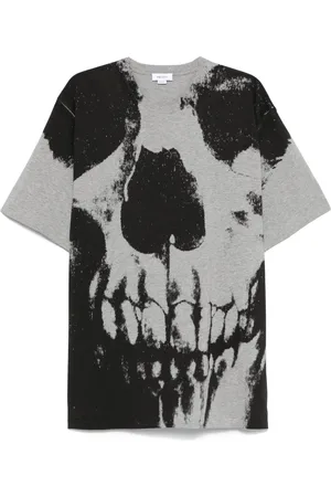 Alexander McQueen T-shirt med dødningehoved