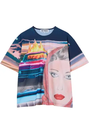 SUNNEI T-shirt med Annemarie-tryk