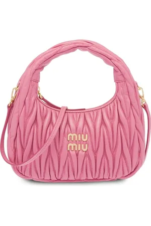 Miu Miu Mini Wander skuldertaske i matelassé