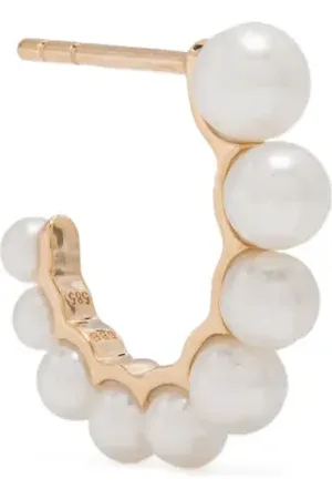 SOPHIE BILLE BRAHE Petit Boucle de Perle ørering i 14 karat guld