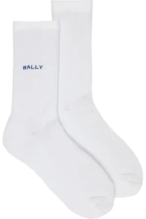 Bally Logo-broderede strømper